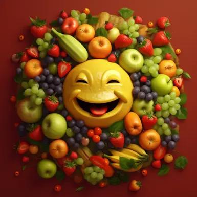 Fruits face image